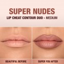 Charlotte Tilbury Super Nudes Lip Cheat Contour Duo Lip Liner Medium
