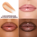 Charlotte Tilbury Pillow Talk Big Lip Plumpgasm Plumping Lip Gloss Nudegasm Diamonds