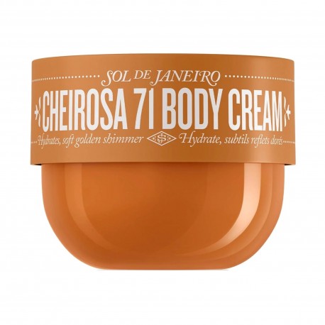 Sol De Janeiro Cheirosa 71 Body Cream With Vitamin Rich Macadamia Nut Golden Shimmer