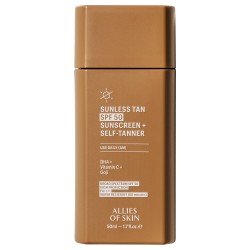 Allies of Skin Sunless Tan SPF 50 Daily Sunscreen Self-Tanner