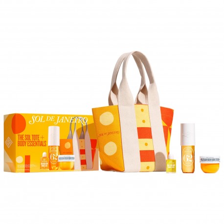 Sol De Janeiro Limited Edition Sol Tote + Body Essentials Set