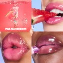 Charlotte Tilbury Unreal Lips Healthy Glow Nectar Lip Oil with Hyaluronic Acid and Vitamin E Juicylicious Pink Watermelon
