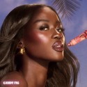 Charlotte Tilbury Unreal Lips Healthy Glow Nectar Lip Oil with Hyaluronic Acid and Vitamin E Juicylicious Candy Fig