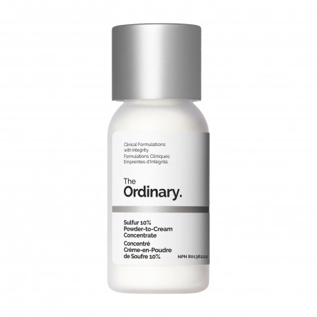 The Ordinary Sulfur 10% Powder-to-Cream Concentrate Acne Spot Treatment
