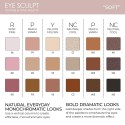 Natasha Denona Eye Sculpt Texture & Tone Eyeshadow Palette Soft