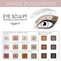 Natasha Denona Eye Sculpt Texture & Tone Eyeshadow Palette Soft