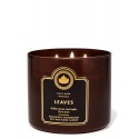 Bath & Body Works Leaves 3 Wick Scented Candle