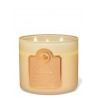 Bath & Body Works White Barn White Pumpkin 3 Wick Scented Candle