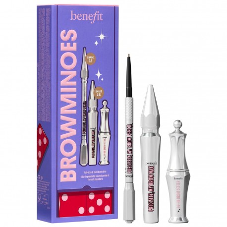 Benefit Cosmetics BROWminoes Full Size & Mini Brow Makeup Gift Set Shade 2.5