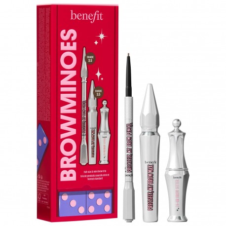 Benefit Cosmetics BROWminoes Full Size & Mini Brow Makeup Gift Set Shade 3.5