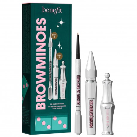 Benefit Cosmetics BROWminoes Full Size & Mini Brow Makeup Gift Set Shade 3
