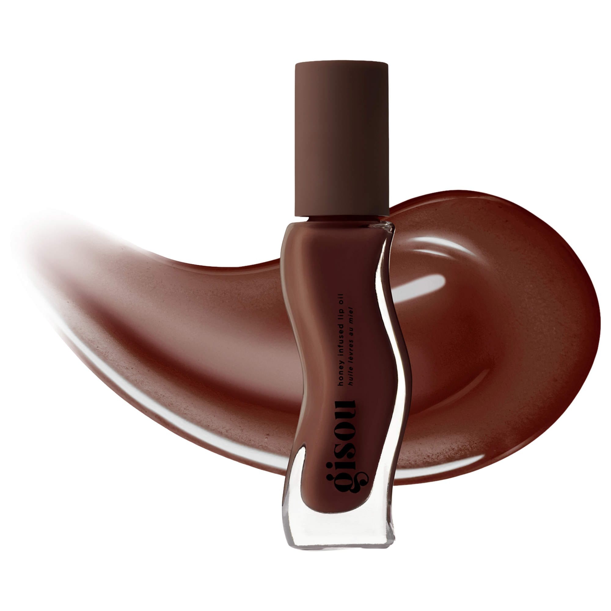 Gisou Honey Infused Hydrating Lip Oil Milky Mocha Huile À Lèvres