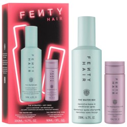 Fenty Hair The Hot & Hydrated Ones Heat Protectant & Leave-In Conditioner Hair Gift Set