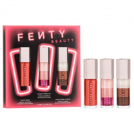 Fenty Beauty Glossy Posse VIII 3-Piece Lip Luminizer Set