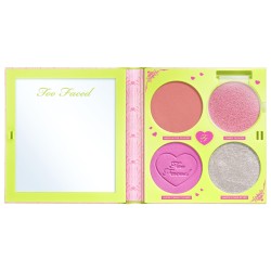 Too Faced Fairytale Crush Blush & Highlighter Palette Makeup Set