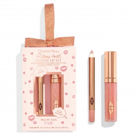 Charlotte Tilbury Pillow Talk Fair Mini Glossy Lips Duo