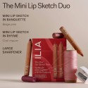 Ilia Mini Lip Sketch Duo Lipstick + Lip Liner Gift Set