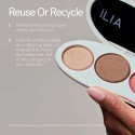 Ilia The Ethereal Baked Face Palette Medium Long-Wear Bronzer, Highlighter & Blush