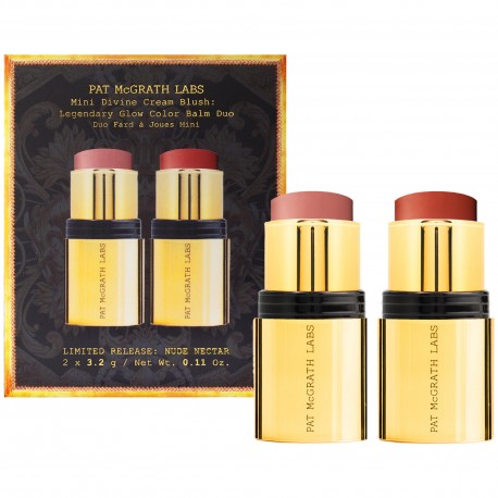 Pat McGrath Labs Divine Cream Blush Legendary Glow Color Balm Duo Nude Nectar