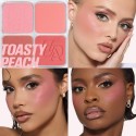 Huda Beauty Blush Filter Blurring Blushlighters Palette Toasty Peach