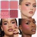 Huda Beauty Blush Filter Blurring Blushlighters Palette Rose Berry