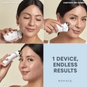 Nuface Trinity+ Microcurrent Facial Toning Device Starter Kit Sandy Rose