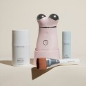 Nuface Trinity+ Microcurrent Facial Toning Device Starter Kit Sandy Rose