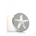 Bath & Body Works Sparkly White Starfish 3-Wick Candle Magnet