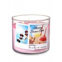 Bath & Body Works Cherry Snow Cone 3 Wick Scented Candle