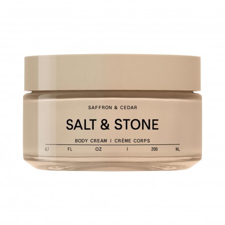 Salt & Stone Saffron & Cedar Body Cream