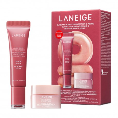 Laneige Glazed and Bouncy Drumbeat Set
