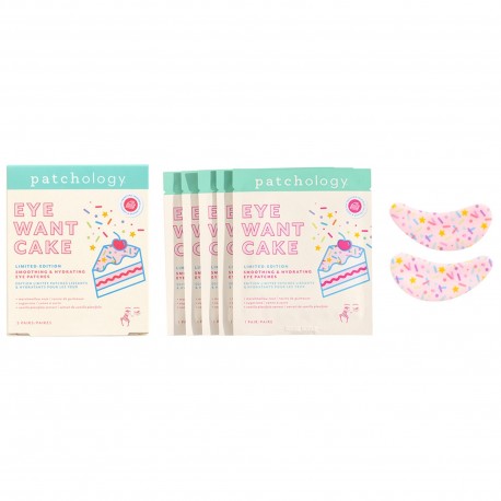 Patchology Eye Want Cake Limited Edition Smoothing & Hydrating Eye Patches