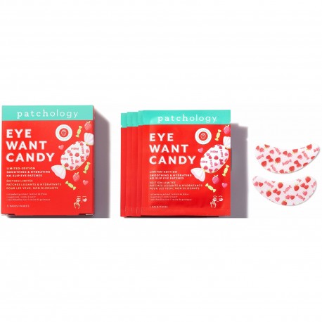 Patchology Eye Want Candy Smoothing & Hydrating No-Slip Eye Patches- 5 Pack