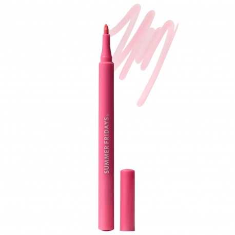 Summer Fridays Flushed Lip Stain 12HR Transfer-Proof Lip Tint Slipper