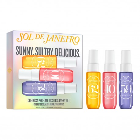 Sol de Janeiro Sunny.Sultry.Delicious. Cheirosa Perfume Mist Set