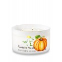 Bath & Body Works White Barn Pumpkin Vanilla 3 Wick Scented Candle