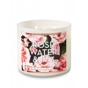 Bath & Body Works Rose Water & Ivy 3 Wick Scented Candle