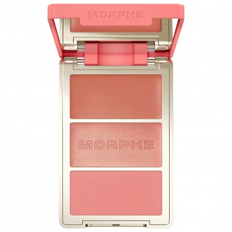 Morphe Cheek Thrills Multi-Finish Blush Trio Beach Bonfire