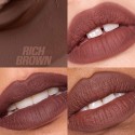 Huda Beauty Liquid Matte Mousse Soft Blur Lip Cream Rich Brown