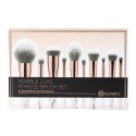 BH Cosmetics Marble Luxe 10 Piece Brush Set