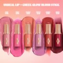 Charlotte Tilbury Mini Unreal Lip + Cheek Glow Blush Stick with Hyaluronic Acid