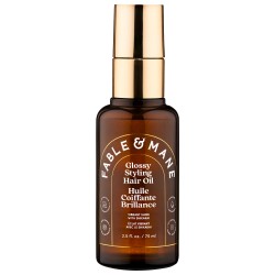Fable & Mane Weightless Glossy Styling Oil for Fine to Medium Hair