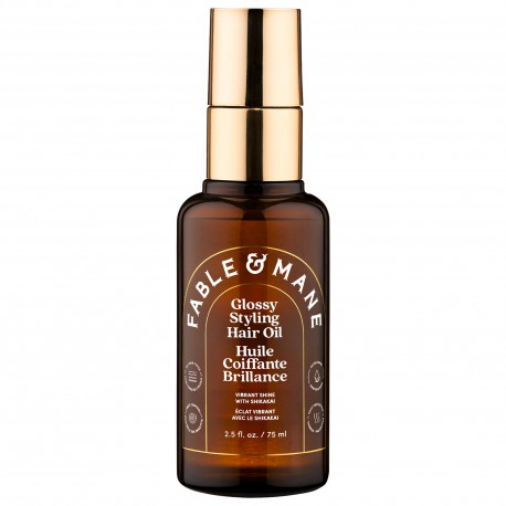Fable & Mane Weightless Glossy Styling Oil for Fine to Medium Hair