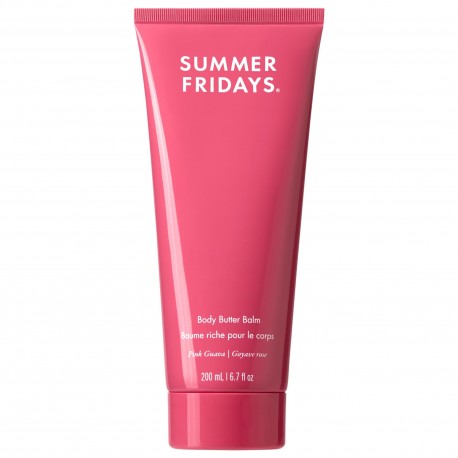 Summer Fridays Body Butter Balm Pink Guava Rich Body Cream with Hyaluronic Acid 200 mL