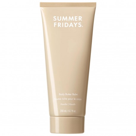 Summer Fridays Body Butter Balm Vanilla Rich Body Cream with Hyaluronic Acid 200 mL