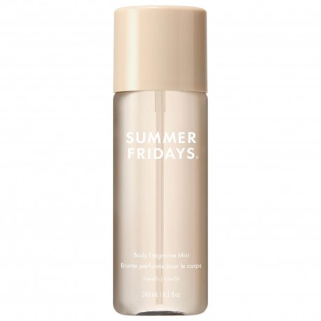 Summer Fridays Vanilla Hair + Body Fragrance Mist with Vanilla Cake + Radiant Amber