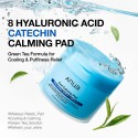 Anua 8 Hyaluronic Acid Catechin Calming Pads