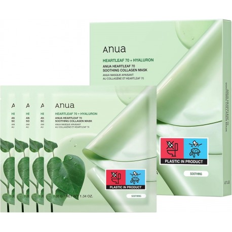 Anua Heartleaf 70 Soothing Collagen Mask