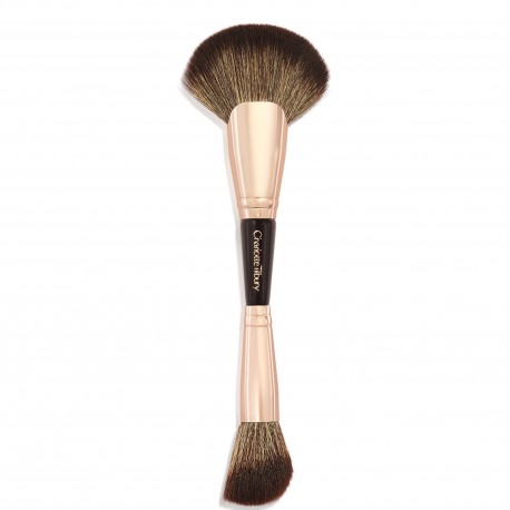 Charlotte Tilbury Airbrush Flawless Easy Soft Blur Bronzer + Blusher Brush