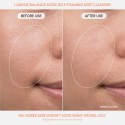 Laneige Balance Mode Rice Foaming Gel Cleanser with Glycolic Acid to Control Shine & Unclog Pores